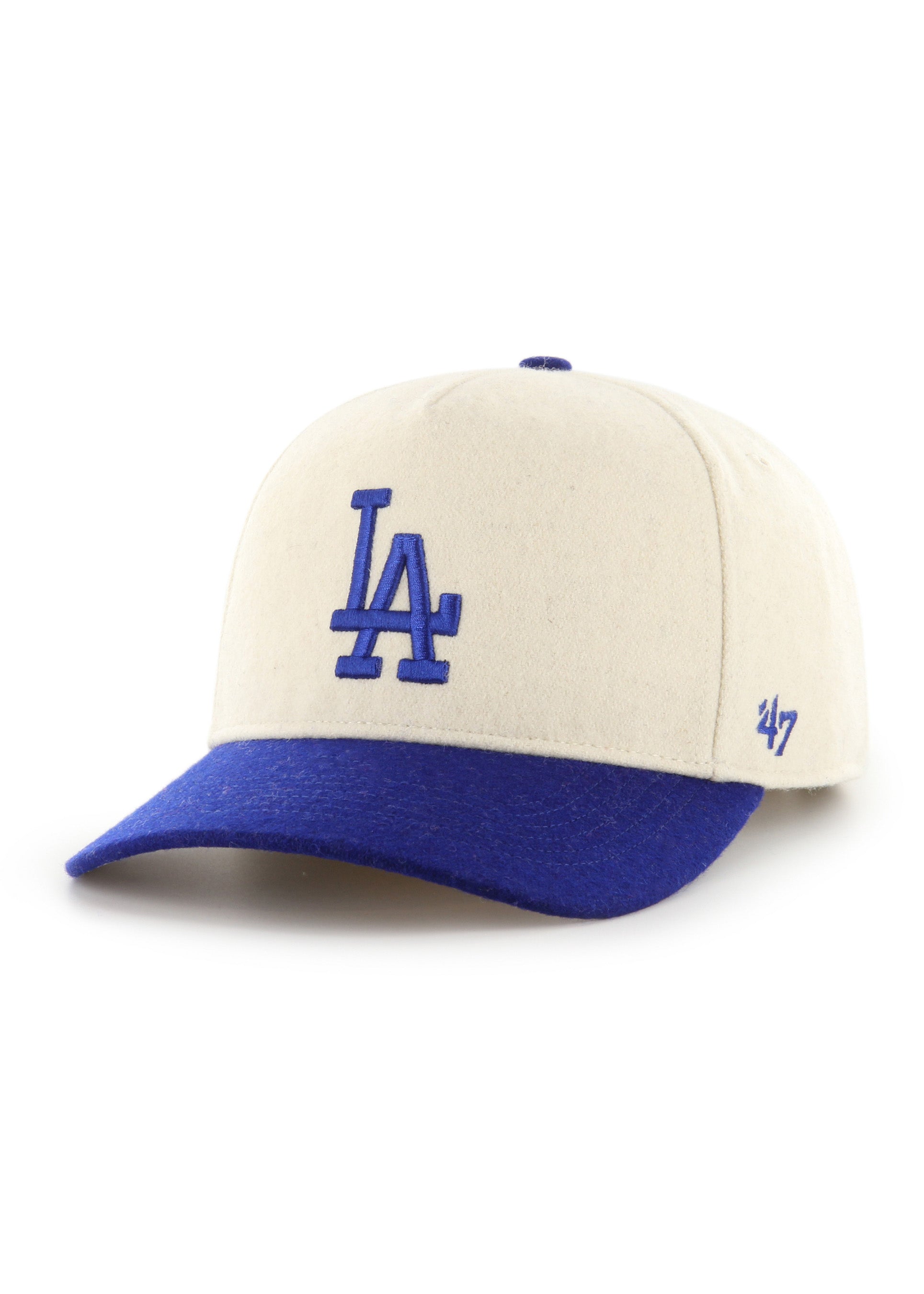 Los Angeles Dodgers '47 Lunar Hitch Adjustable Snapback Hat - Tan