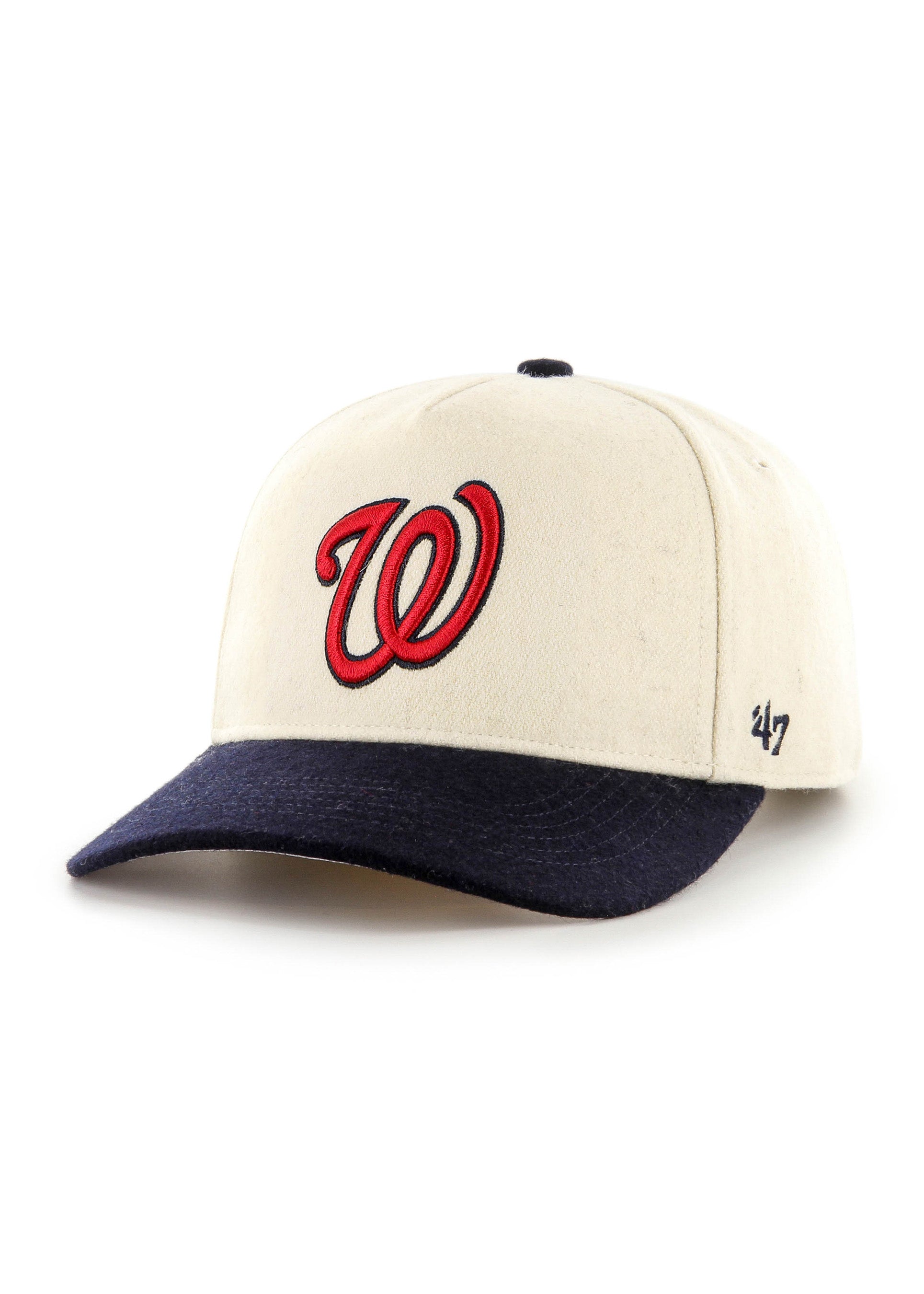 47 Red/Navy Washington Nationals Retro Super Hitch Snapback Hat